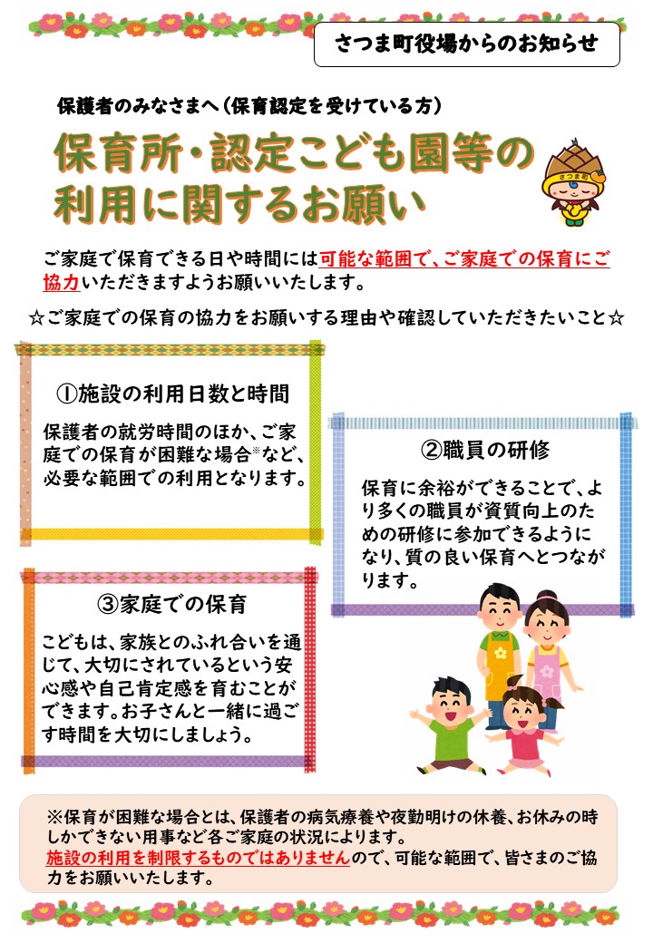 保育所等の利用について