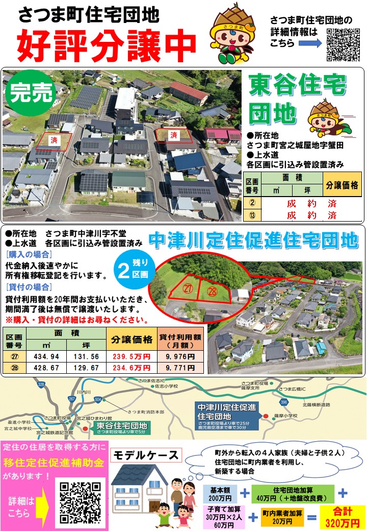住宅団地チラシ