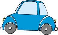 軽自動車イラスト青