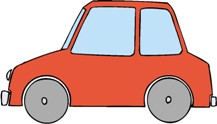 軽自動車イラスト赤