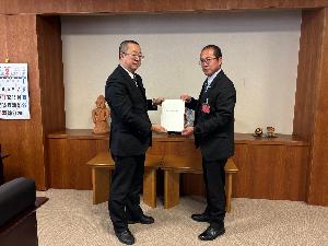 九州防衛局へ要望書を提出