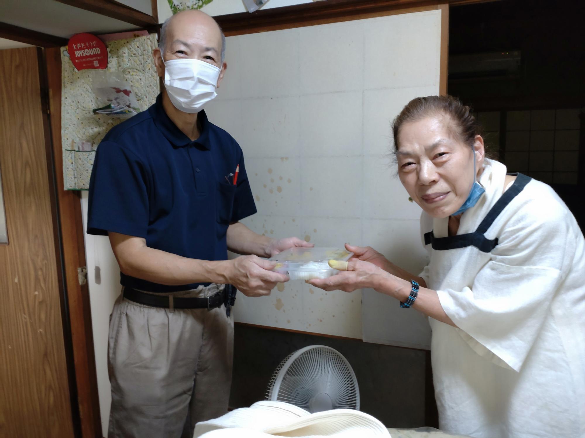 福祉給食の様子