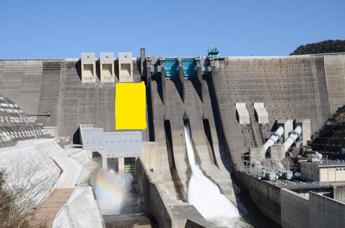 鶴田ダムイルミネーション
