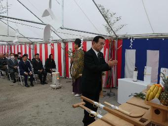 倉内工業団地安全祈願祭