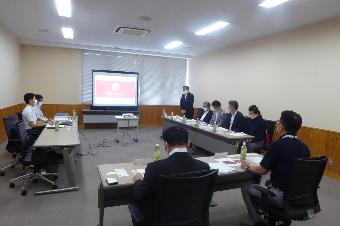 京都郡議会議長会視察受入